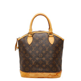 ルイ ヴィトン モノグラム ロックイット トートバッグ M40102 ブラウン PVC レザー レディース LOUIS VUITTON 【中古】